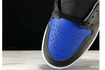 BLACK JORDAN ROYAL 1 RETRO GAME HIGH AIR - 1110